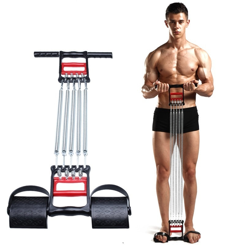 Spring Chest Developer Expander Men Tension Puller Fitness