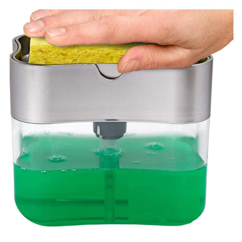 Kitchen Soap Dispenser Single Hand Sponge Soap Dispenser