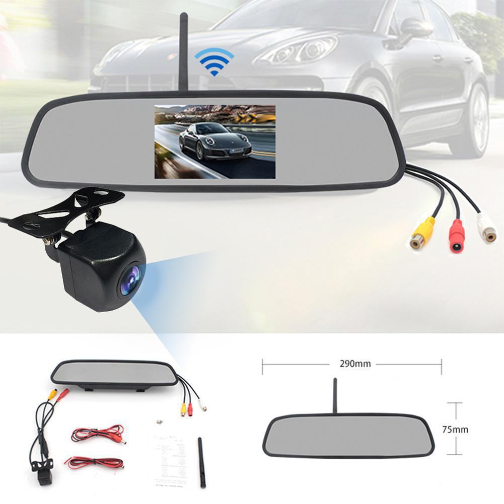 Rearview Mirror Camera Dvr 4.3-inch Rear View Mirror